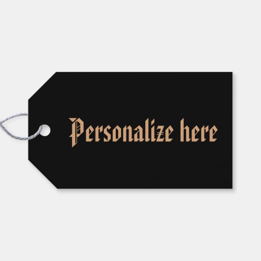 1820アンティークスカルrの食毒書 ギフトタグ (裏面横)