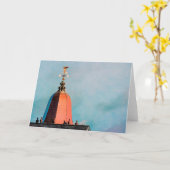 1820コートハウスキューポラ2020 カード (黄色い花)