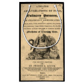 1820年のアンティークスカル スモールペーパーバッグ (裏面)