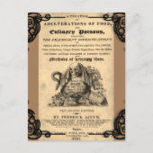 1820年のアンティークスカル ポストカード (正面)