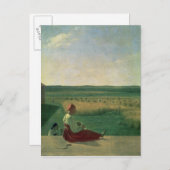 1820年代の夏に収穫 ポストカード (正面/裏面)