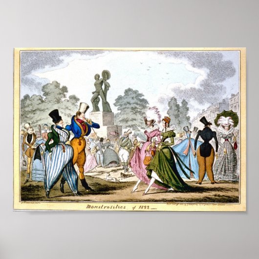 1822年のポスター ポスター (正面)