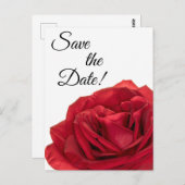 1822 – 赤のバラ ポストカード (正面/裏面)