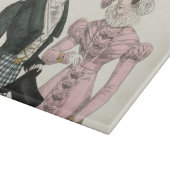 1823アンティーク結婚の女性ファッション カッティングボード (角)