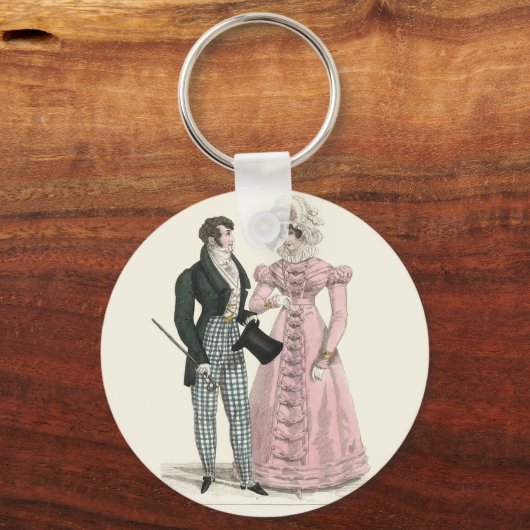 1823アンティーク結婚の女性ファッション キーホルダー (正面)