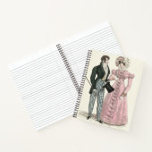 1823アンティーク結婚の女性ファッション ノートブック (内部)