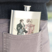 1823アンティーク結婚の女性ファッション フラスク (インサイチュ)