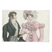 1823アンティーク結婚の女性ファッション 枕カバー (裏面)