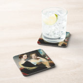 1823年後のMcEuenの姉妹のポートレート、 コースター (右側)