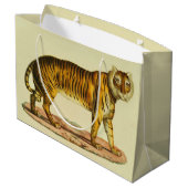 1824タイガープリント ラージペーパーバッグ (裏面アングル)