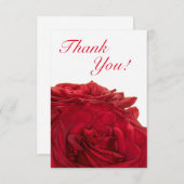 1824 – 赤結婚バラ サンキューカード (正面/裏面)
