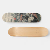 1825年頃日本の雪の武士 スケートボード (横)