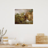 1825-26 (キャンバス上の油) ポスター (キッチン)