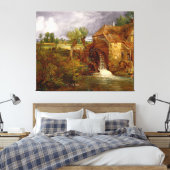 1826年ドーセットのギリンガム工場ジョン・巡査 キャンバスプリント (インサイチュ (寝室))