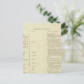 1828年の一般平和の終わり ポストカード (スタンド正面)