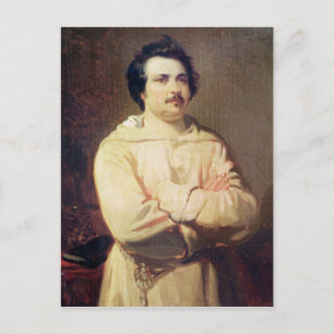 1829年、僧侶の習慣でホノーレ・デ・バルザック ポストカード