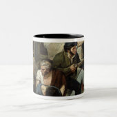 1830年の改革の場面 ツートーンマグカップ (中央)