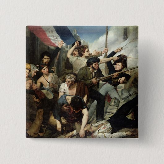 1830年の改革の場面 缶バッジ (正面)