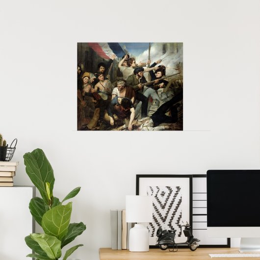 1830年の革命 ポスター (ホームオフィス)