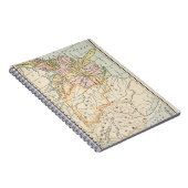 1830年アメリカ歴史地図イラスト ノートブック (右側)