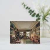 1830年代の邸宅内部 ポストカード (スタンド正面)