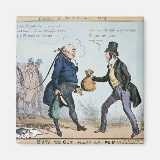 1830年7月19日のMPの作り方 マグネット (正面)
