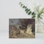 1830遊年の母親との油 ポストカード (スタンド正面)