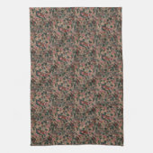 1830sヴィンテージフローラローラー印刷綿 キッチンタオル (縦)