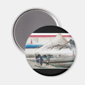 1831年～1834年頃、富士山の午前中 マグネット (正面/裏面)