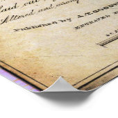 1832年 ヴィンテージ 詳細 ニューヨーク 地図 ポスター (角)