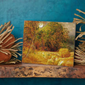 1833年の収穫月(紙油をパネルに敷設) フォトプラーク (側面)