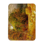 1833年の収穫月(紙油をパネルに敷設) マグネット (縦)