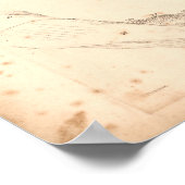 1833 Muscles of Arm Vintage Anatomy Print ポスター (角)