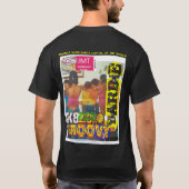 1834年8月1日。ジャマイカフリー基本ダークTシャツ Tシャツ (裏面)