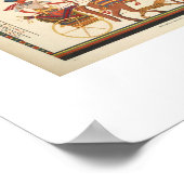 1835レアエジプト写真 ポスター (角)