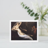 1835，パオロとフランチェスカの幽霊のヴィンテージ ポストカード (スタンド正面)