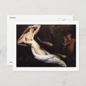 1835，パオロとフランチェスカの幽霊のヴィンテージ ポストカード (正面/裏面)