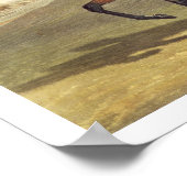 1836年にダービーを獲得したベイ・ミドルトン ポスター (角)