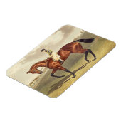 1836年にダービーを獲得したベイ・ミドルトン マグネット (左側)