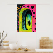 1837アルウェイのヒロイック姿 ポスター (キッチン)