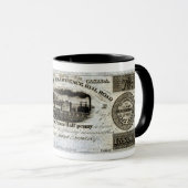 1837カナダ鉄道通貨 マグカップ (正面右)