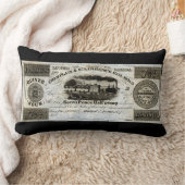 1837カナダ鉄道通貨 ランバークッション (ブランケット)