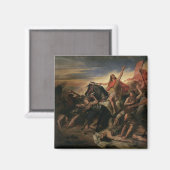 1837年のトルビアックの戦い マグネット (正面/裏面)