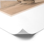 1839スフィンクス写真 ポスター (角)