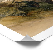 1839年4月8日、オリーブ山からのエルサレム ポスター (角)