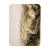 1839年4月8日、オリーブ山からのエルサレム マグネット (縦)