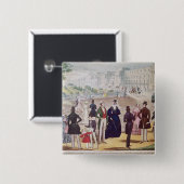 1840年の夏のファッション 缶バッジ (正面&裏面)