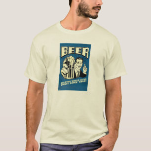 1842年か救済ら白人が踊るビール Tシャツ