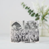 1842年のストックポート仕事場攻撃 ポストカード (スタンド正面)