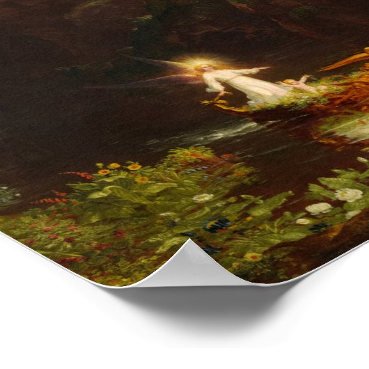 1842年トーマス・コールによる人生の旅 ポスター (角)